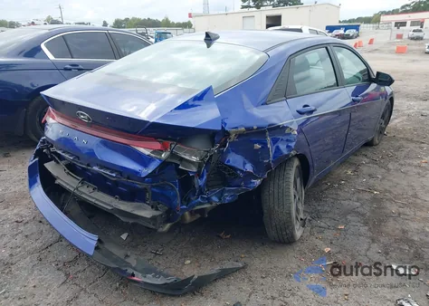 2022 Hyundai Elantra Sel from USA, damaged, VIN KMHLS4AG3NU314408